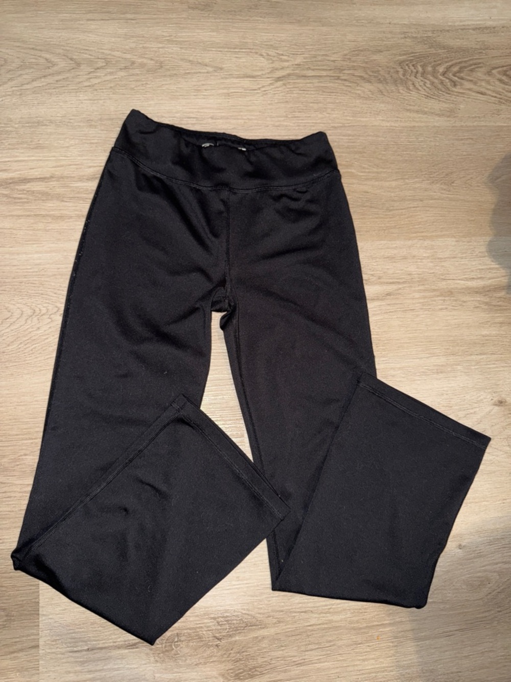 Athletic Works Black Girls' Flared Leggings